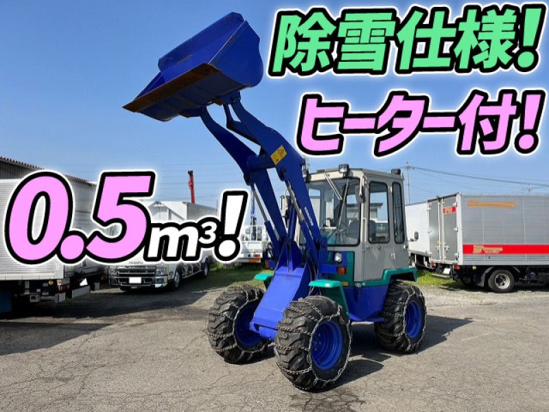 H16 コマツ ホイールローダー タイヤショベル WA40-3E0 キャブ 0.5立米 ヒーター タイヤチェーン 除雪仕様