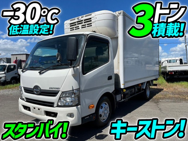 H29 日野 デュトロ 冷蔵冷凍車  キーストン スタンバイ 標準幅 ロング －30℃低温設定 東プレ ワンオーナー 3t 小型