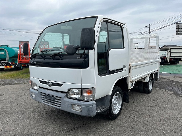 H15 日産 アトラス 平ボディ 垂直式パワーゲート バーチカルゲート パワーリフト ガソリン車 新型普通免許 4ナンバー 1t 1.5t 2t 小型  中古トラック | 中古トラック 販売 買取 バディトラック