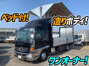 H27 日野 レンジャー アルミウイング 造りボディ フルキャブ トランテックス 4t 中型