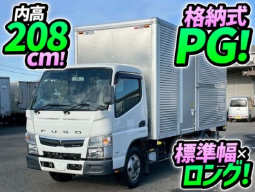 TPG-FEA50 H31 三菱ふそう キャンター アルミバン PG ワンオーナー 格納式パワーゲート 標準幅 ロング パブコ 左サイド扉 150馬力 デュオニック AT 2t 5.5t 小型 ドライバン 箱車