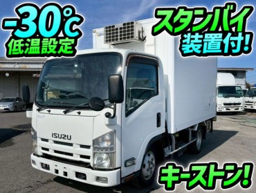 TKG-NMR85AN H24 いすゞ エルフ 冷蔵冷凍車 -30℃低温設定 スタンバイ装置 キーストン床 ハイキャブ ショート 10尺ボディ スムーサーEx AT 2t 5t 小型 冷凍バン 箱車