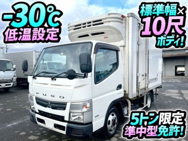 TKG-FBA20 H26 三菱ふそう キャンター 冷蔵冷凍車 菱重コールドチェーン R404A -30℃低温設定 標準幅 10尺ボディ ショート 左サイド扉 デュオニック AT オートマ 5トン限定 準中型免許 2t 5t 小型 冷凍バン 箱車