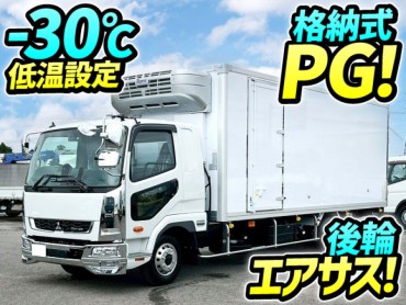 2KG-FK65F 車検付 令和10年2月迄 R8 三菱ふそう ファイター 冷蔵冷凍車 PG 格納式パワーゲート 登録済未使用 新車 -30℃低温設定 6300 フルワイド フルキャブ ベッド付き 後輪エアサス 4t 8t 中型 冷凍バン 箱車