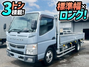 TPG-FEA50 H28 三菱ふそう キャンター 平ボディ 標準幅 ロング 3トン積載 150馬力 デュオニック セミオートマ AT 3t 6t 小型 キャブオーバー