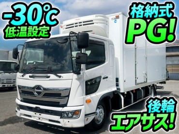 2KG-FD2ABG 車検付 R3 日野 レンジャー 冷蔵冷凍車 PG 格納式パワーゲート 菱重 -30℃低温設定 ワンオーナー 6300 フルワイド 後輪エアサス 6速マニュアル MT 4t 8t 中型 冷凍バン 箱車