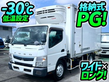 TPG-FEB80 車検付 H29 三菱ふそう キャンター 冷蔵冷凍車 PG 格納式パワーゲート ワイド -30℃低温設定 菱重コールドチェーン 3t 7.5t 小型 準中型 バン