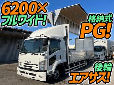 車検付 R3 いすゞ フォワード アルミウイング 格納式パワーゲート ラジコン 6200 フルワイド 後輪エアサス フルキャブ 日本フルハーフ 4t 中型